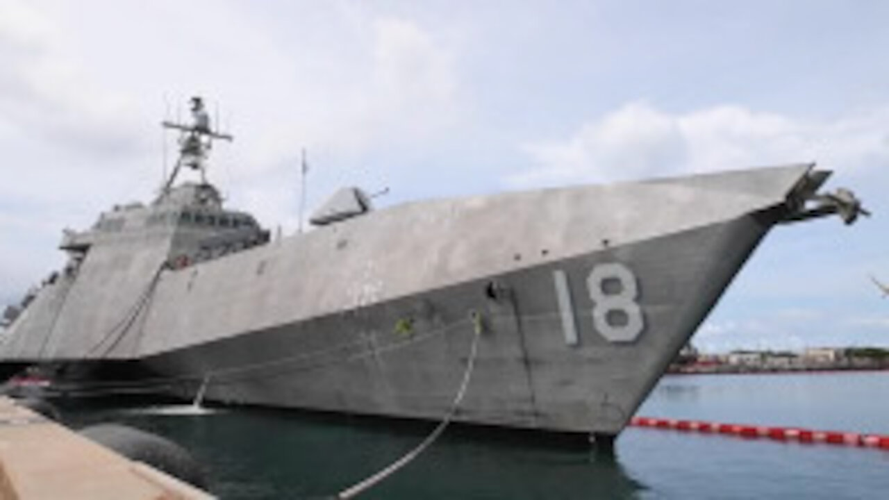 USS Charleston underway in U.S. 7th Fleet area of responsibility