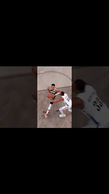 Giannis poster dunk #nba #giannisantetokounmpo #basketball #giannis #viral #shorts