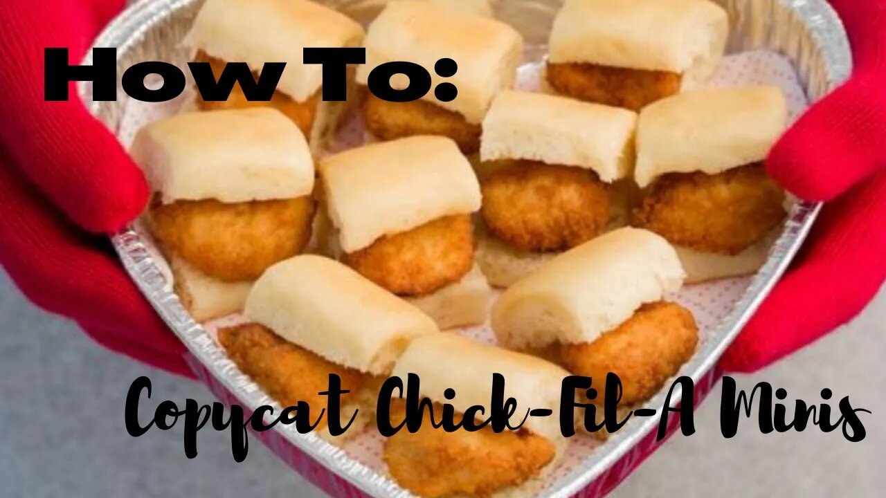 DIY Chicken Minis