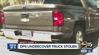 DPS undercover truck stolen with firearms inside