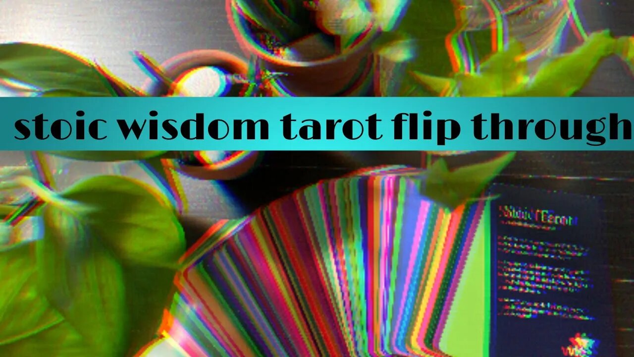 Stoic wisdom tarot speedy flip through #teaser #stoicwisdomtarot #instantreading #clickpause #fun