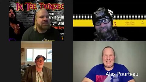 In The Dungeon n the dungeon with hosted by Kevin Sullivan , Andrew Anderson , and Matty Rock