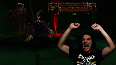 Moltenmage Gets The RARE Hulking Deathroc--3% Drop Rate Mount