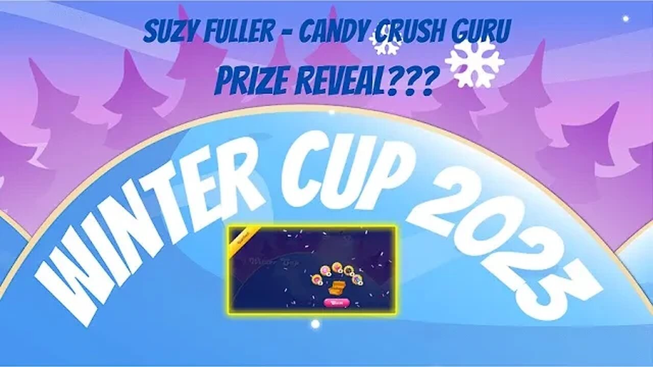 Conclusion of the Winter Final in Candy Crush. Or maybe it's more like ... to be continued!