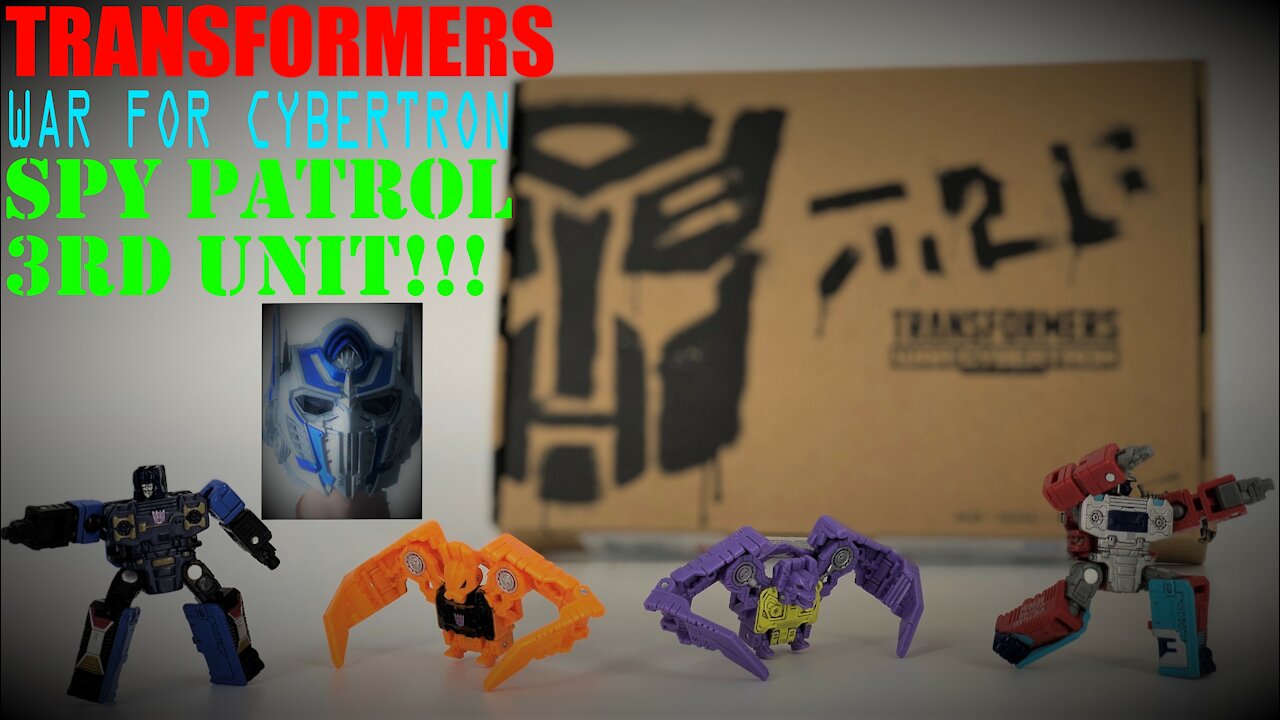 Transformers WFC - Soundwave Spy Patrol 3rd Unit Review