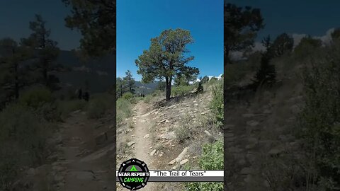 No shade for you! Tooth Ridge Trail at Philmont Scout Ranch