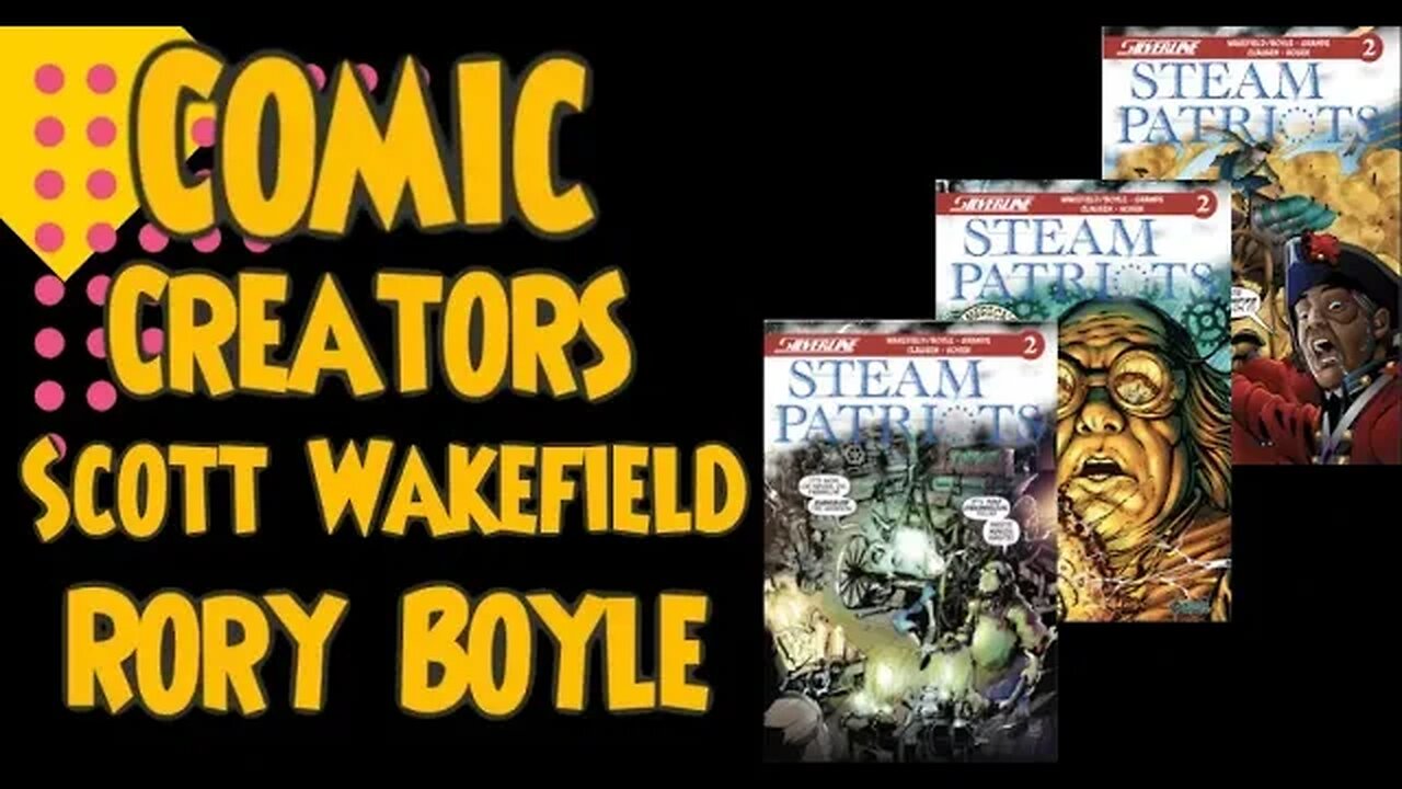 Interview with Comic Creators Scott Wakefield and Rory Boyle #Comics #kickstarter