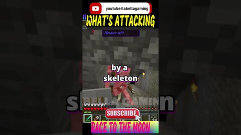 Race To The Moon -I'm Getting Attacked | Minecraft