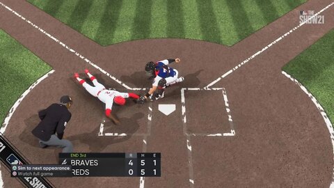 MLB The Show 21 RF assisted to Home