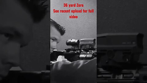 36 yard zero, check out full video recently uploaded. #shorts #guns #viral #2023 #pewpew #trending