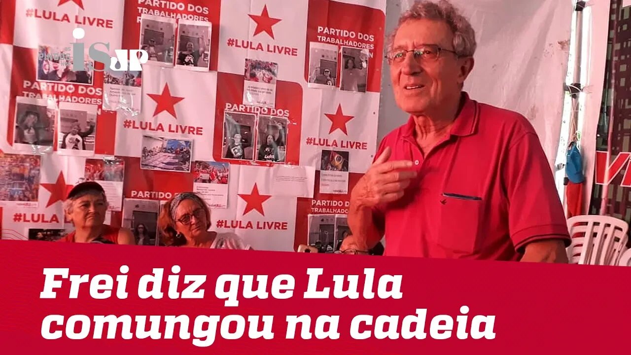 O encontro de Lula com o frei da Teologia da Libertação