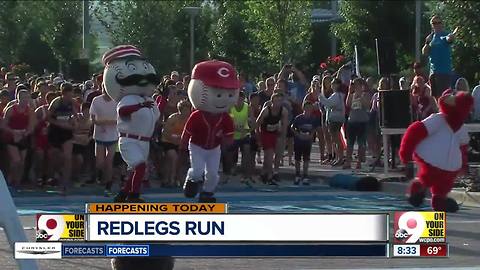 Sea of red flows through downtown Cincinnati for Redlegs Run