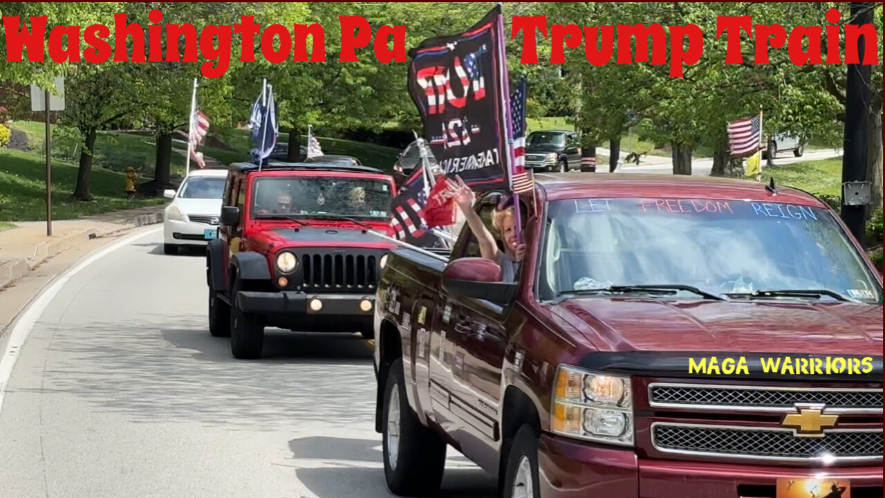 Trump Train 2024-Washington Pa