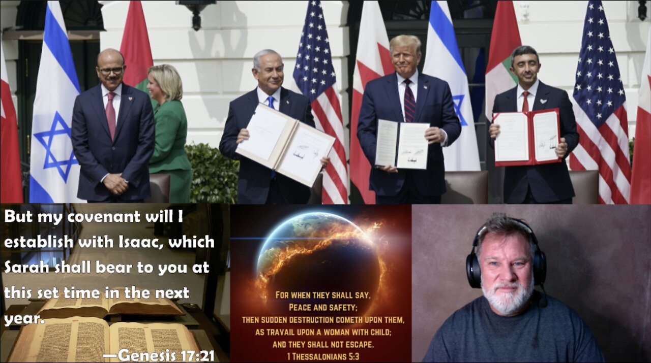 THE ABRAHAM ACCORDS... AT THIS SET TIME NEXT YEAR!!! JANUARY 28, 2020 TO JANUARY 28, 2021