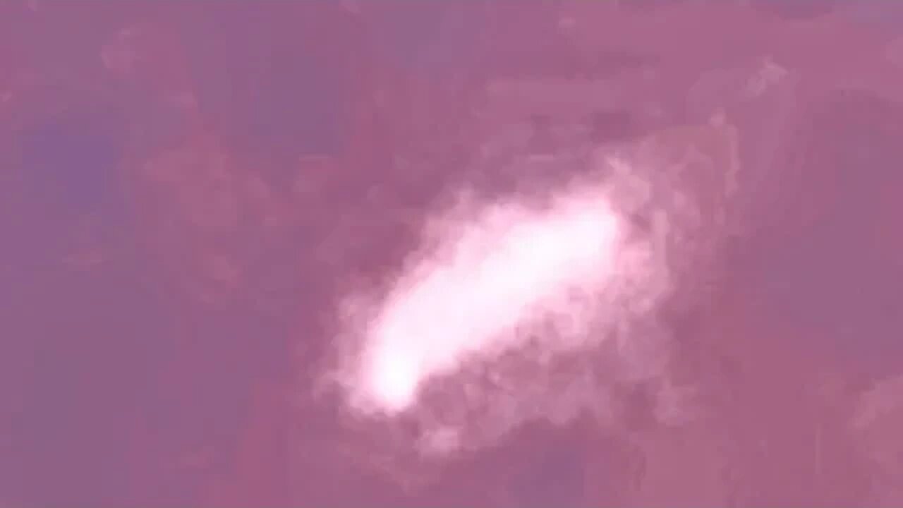 Fast UFO Shoots Straight Out Into Space