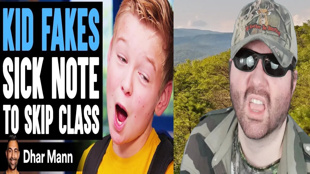 Kid Fakes Sick Note To Skip Class, He Instantly Regrets It (Dhar Mann) REACTION!!! (BBT)