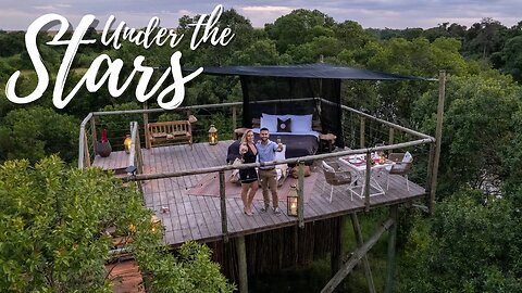Most Unique Night Of Our Lives / Luxury STAR BED In The Maasai Mara