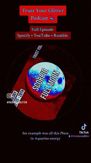 ❤️‍🩹 Healing w/the Full Moon | Trust Your Glitter Clips