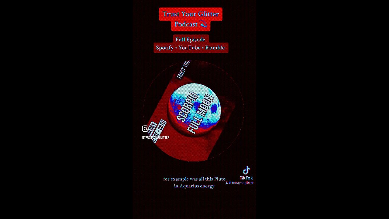 ❤️🩹 Healing w/the Full Moon | Trust Your Glitter Clips