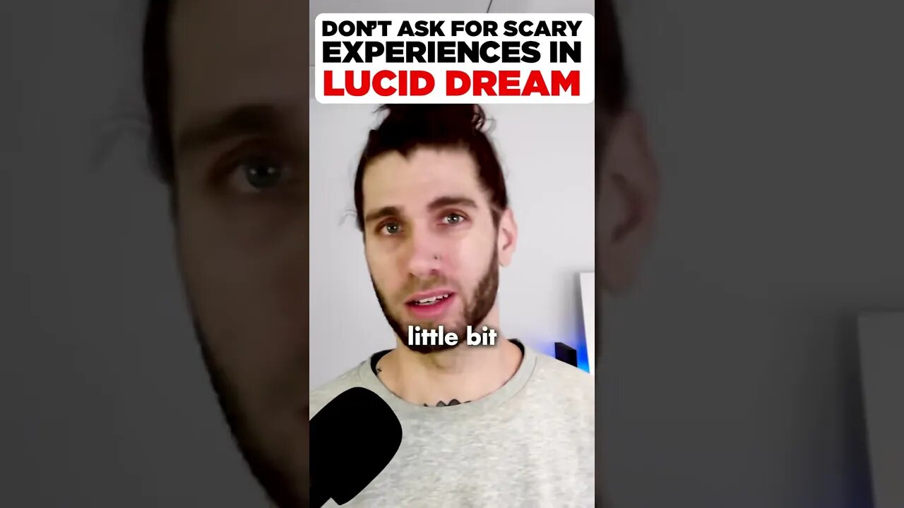 Don't Ask For Scary Experiences In A Lucid Dream