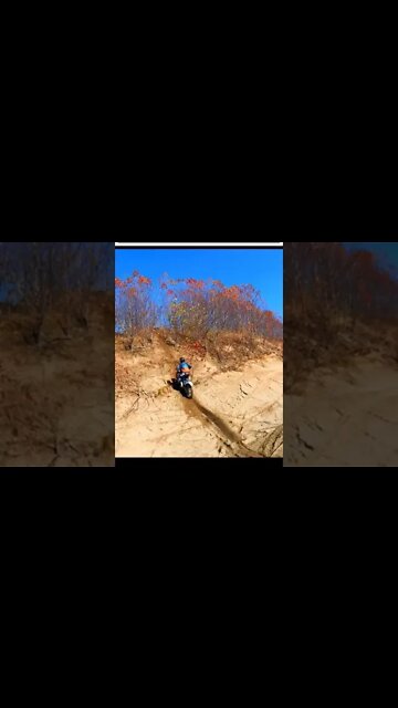 AWESOME!! Hill Climb 🤩 by The Dirt Bike Kitten 😼 making it look easy 😎 with his motocross skills 🤪