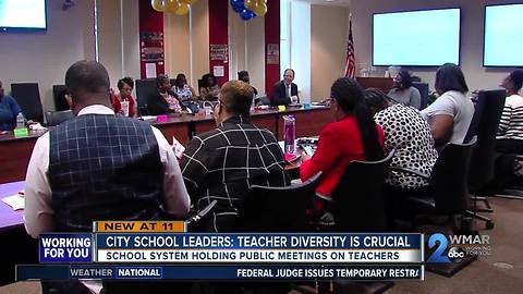 Baltimore City Schools building teacher diversity in school system