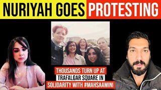 Protests in London In Solidarity With #MahsaAmini