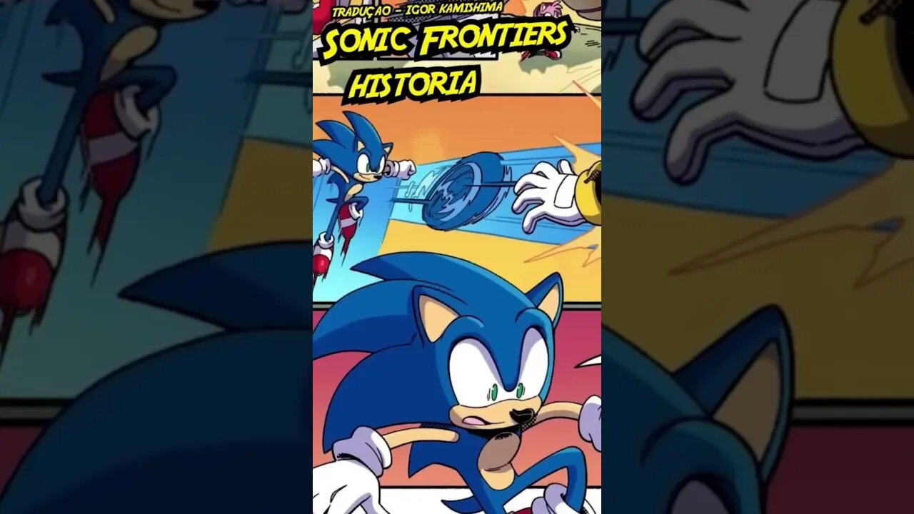 HISTÓRIA DO Sonic antes do Sonic Frontiers #shorts