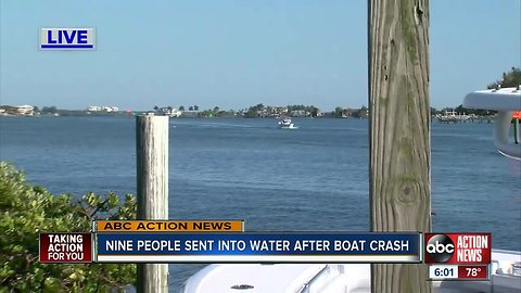 Boat collision near Stickney Point Bridge sends three to hospital