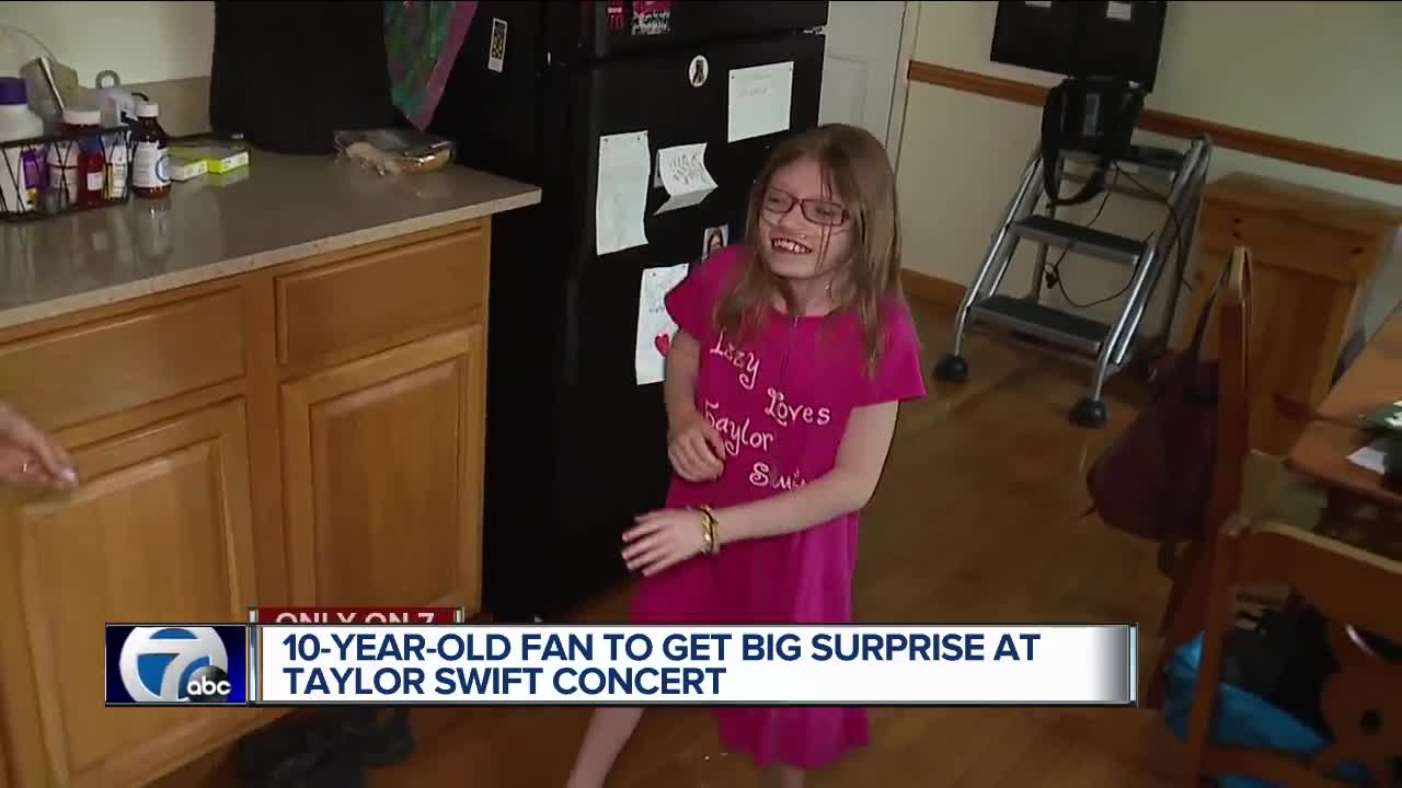 10=year-old fan to get big surprise at Taylor Swift concert