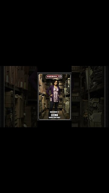 Warehouse 13 Franchise Poster & Cards