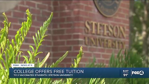 Free tuition for vaccinated college students