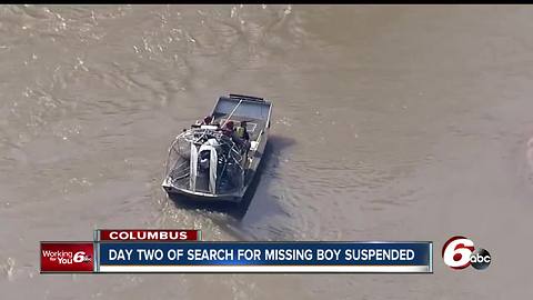 Still no sign of Columbus boy who was swept away by the Flat Rock River