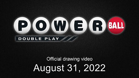 Powerball Double Play drawing for August 31, 2022