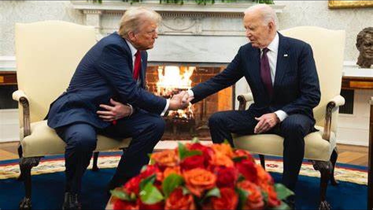 Biden Welcomes Trump Back in Historic Oval Office Meeting