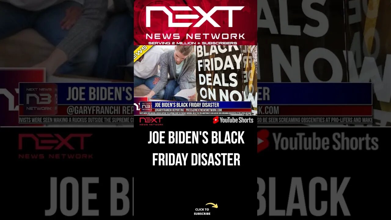 Joe Biden's Black Friday Disaster #shorts