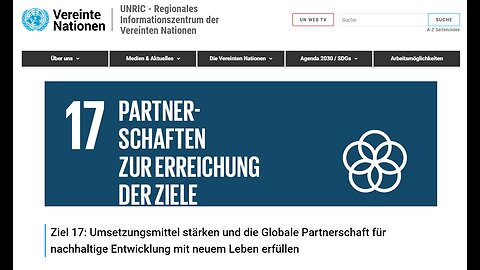 Ziel 17: Umsetzungsmittel für die Globale Partnerschaft erfüllen? Wahre Agenda: Vor allem...