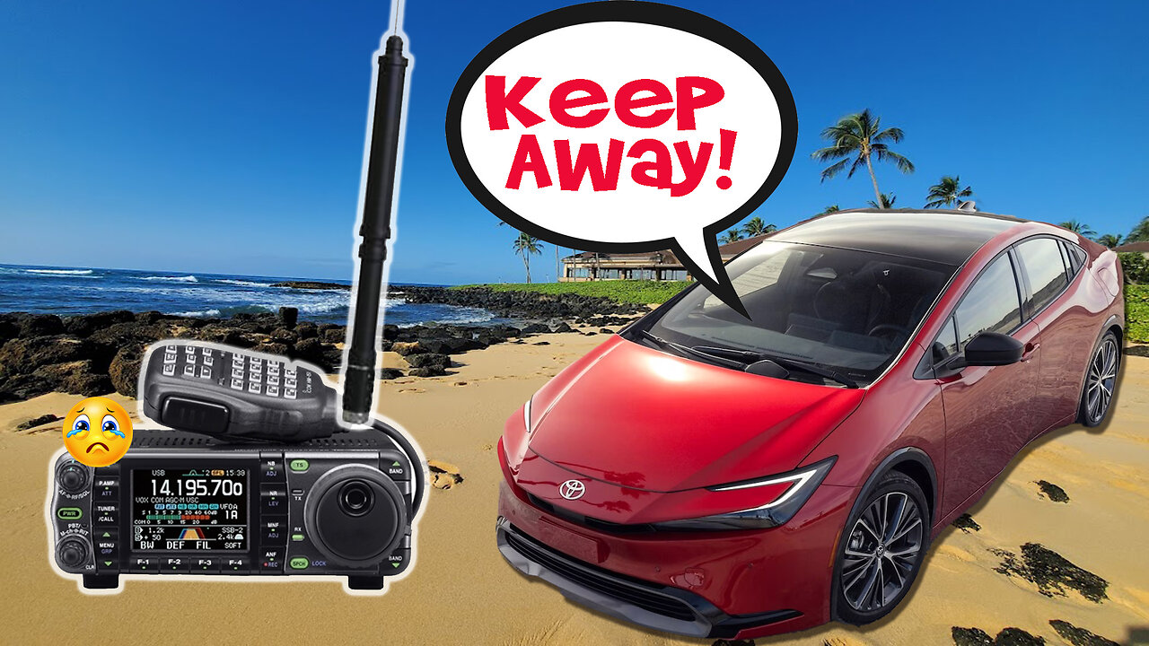 Shocking! Toyota Prius BANS Ham Radios?!