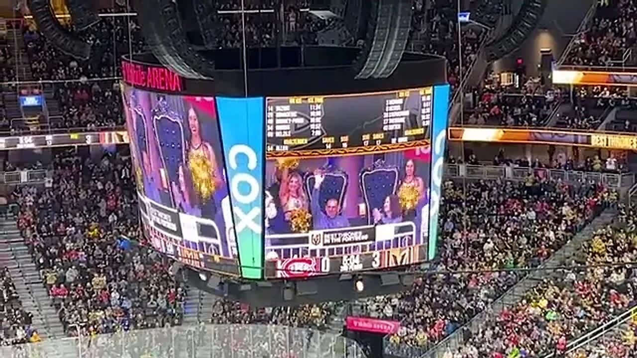 We are very proud of LVMPD CCAC Officer Stebbins who was honored during the Golden Knights game...