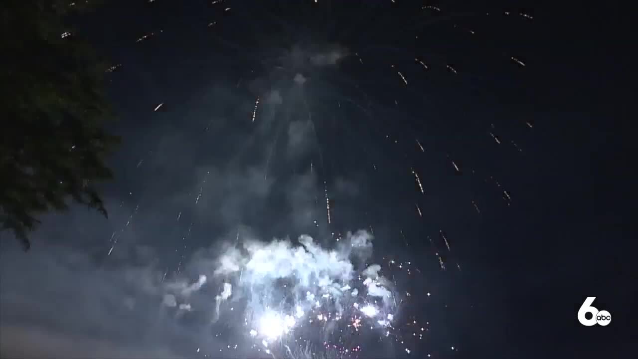 Crews respond to thousands of firework-related calls over the holiday weekend