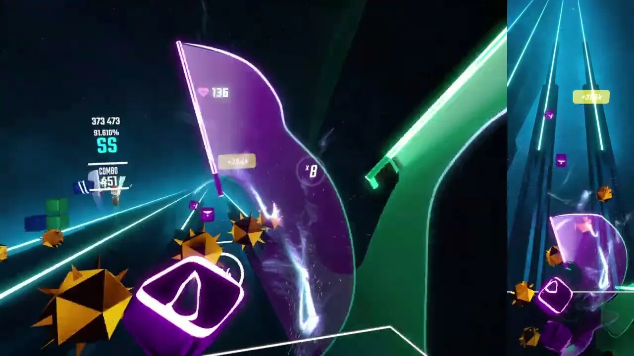 (beat saber mp) hbz x obs - i'm okay [mapper: alice]