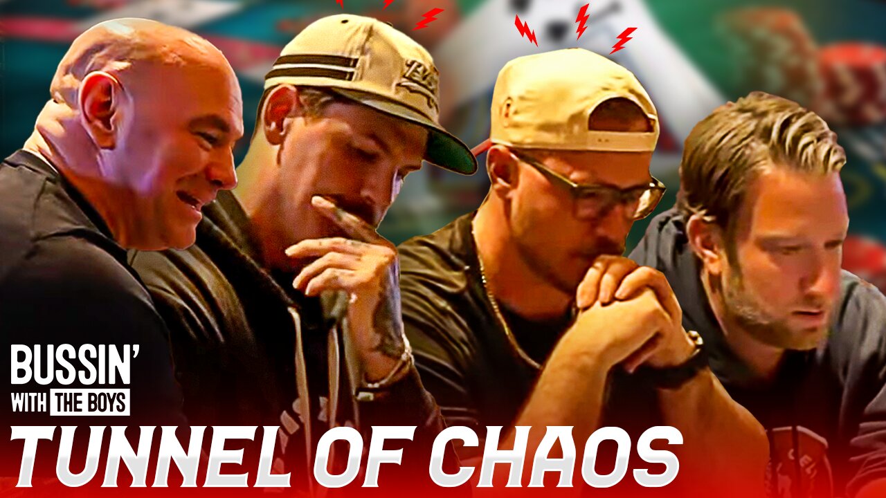 Dana White Introduces Dave Portnoy & Barstool To The Blackjack Tunnel Of Chaos