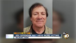 Sex offender may have more victims