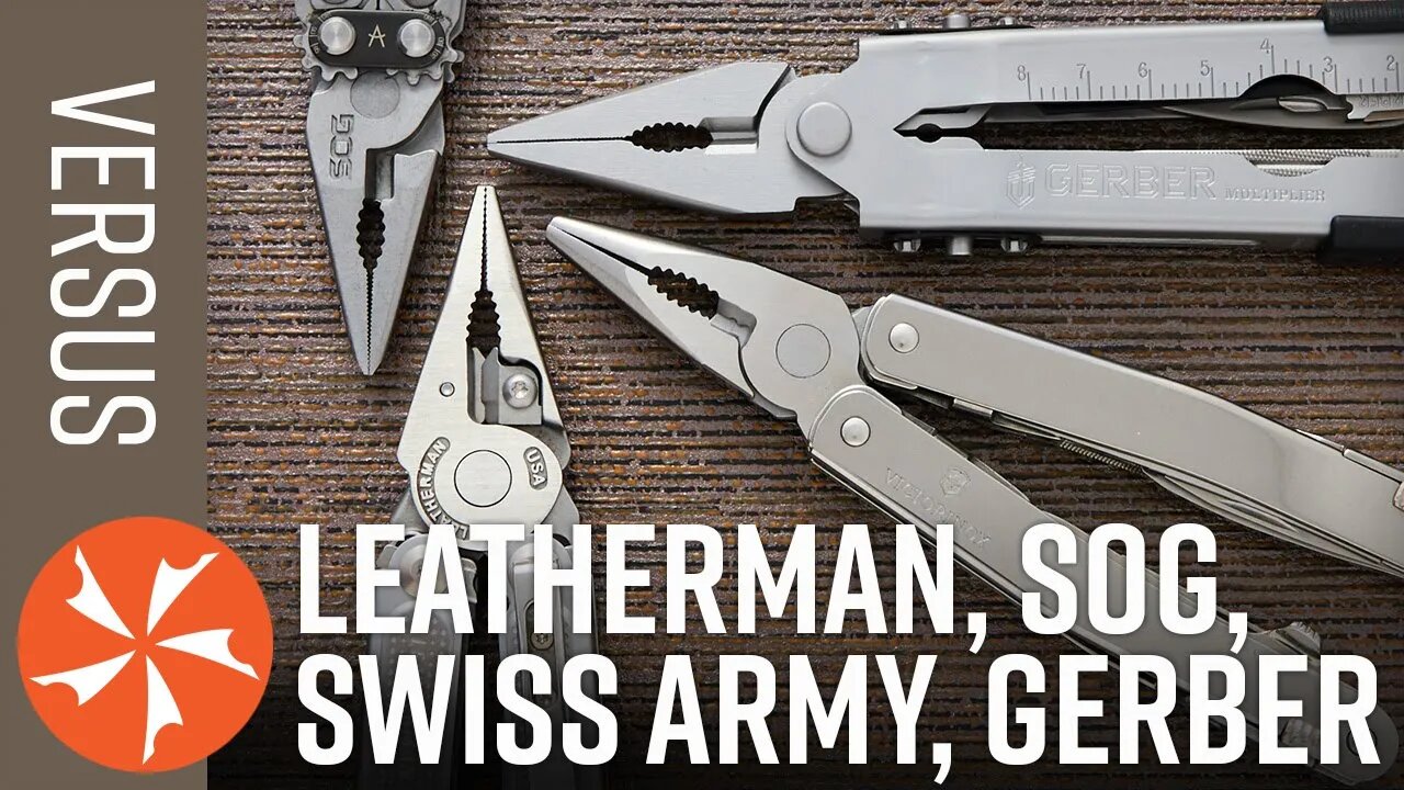 Leatherman vs Gerber vs Victorinox vs SOG Multi-Tools