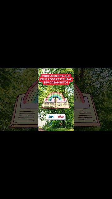 VOCÊ ACREDITA QUE DEUS PODE RESTAURAR SEU CASAMENTO?