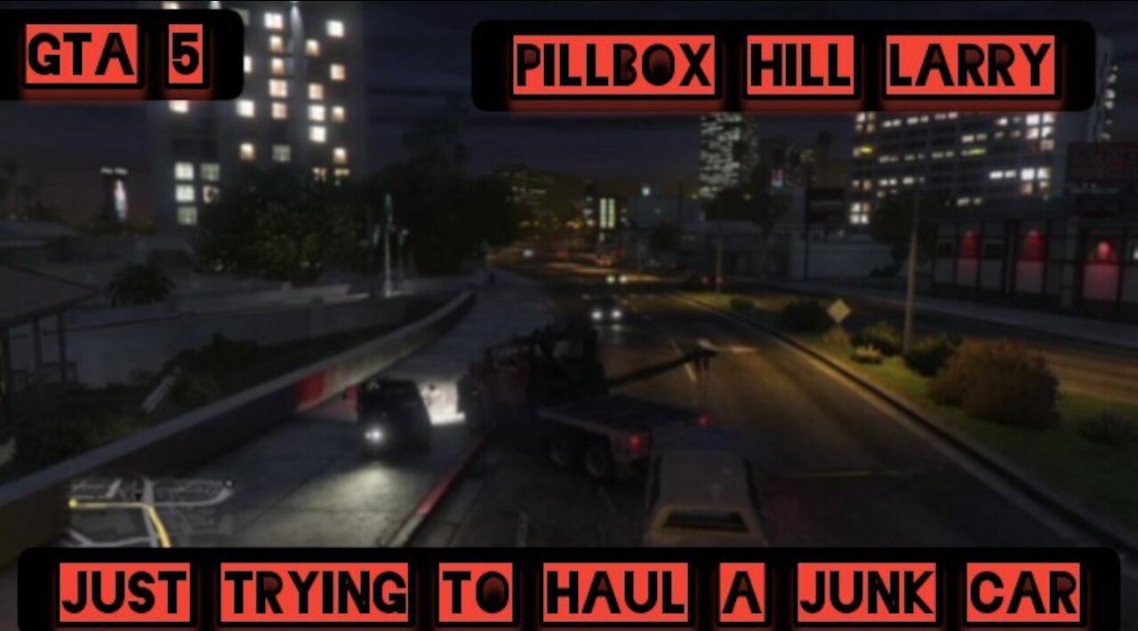 Just trying to haul a junk car 🚗 — GTA 5