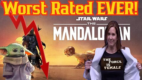 Disney Star Wars Has The LOWEST Ratings EVER! Mandalorian Season 3 Audience Scores Are BAD!