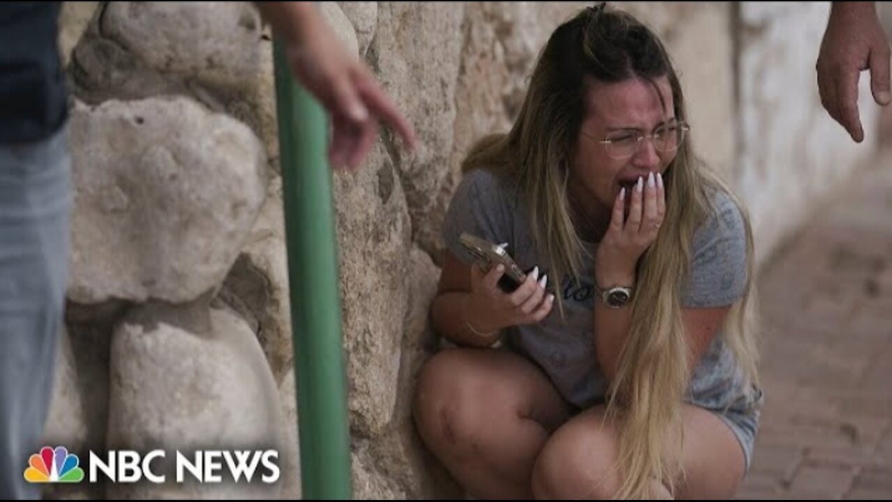 Tears and terror as Hamas rockets hit Israeli town of Ashkelon