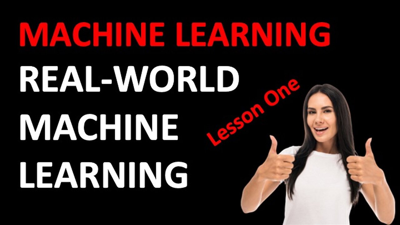 Real-World Machine Learning - Lesson 1