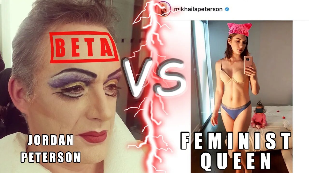 Beta Male King @Jordan B Peterson vs Feminist Queen @Mikhaila Peterson